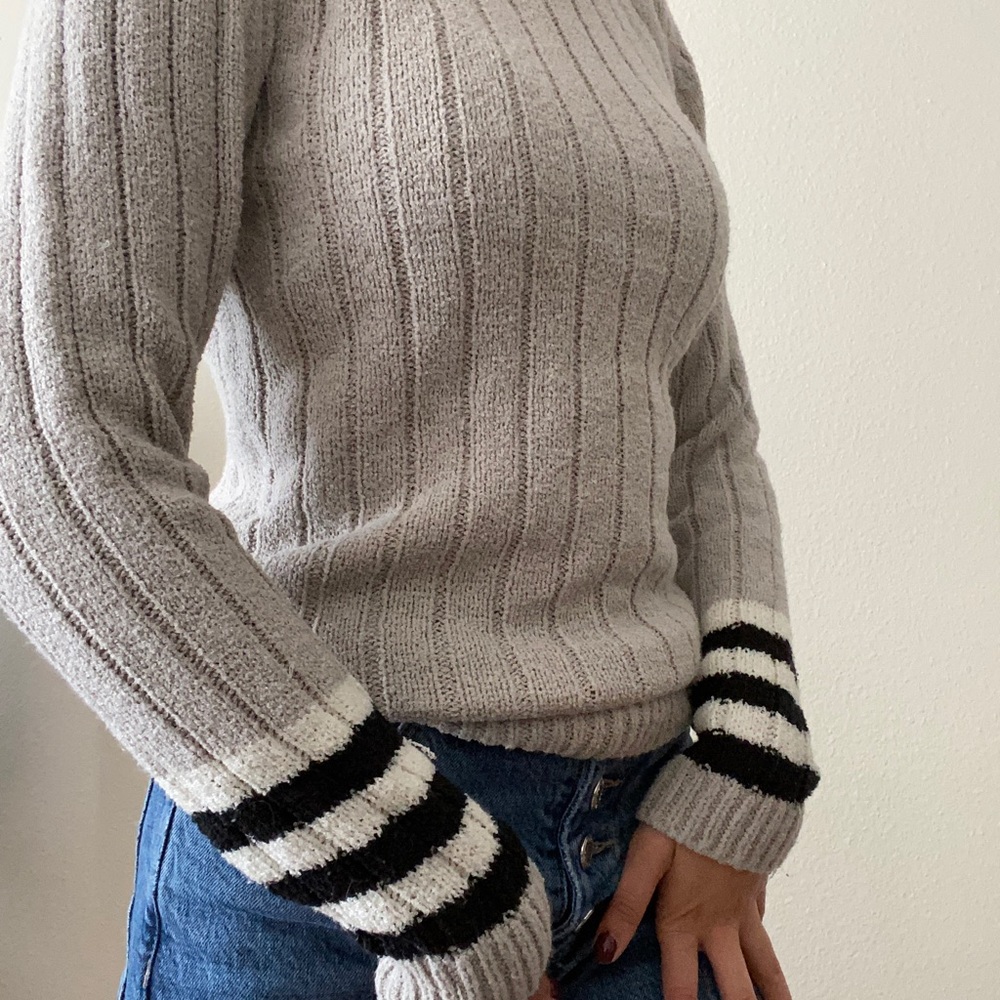 DROP DEAD cream sweater (brand new)